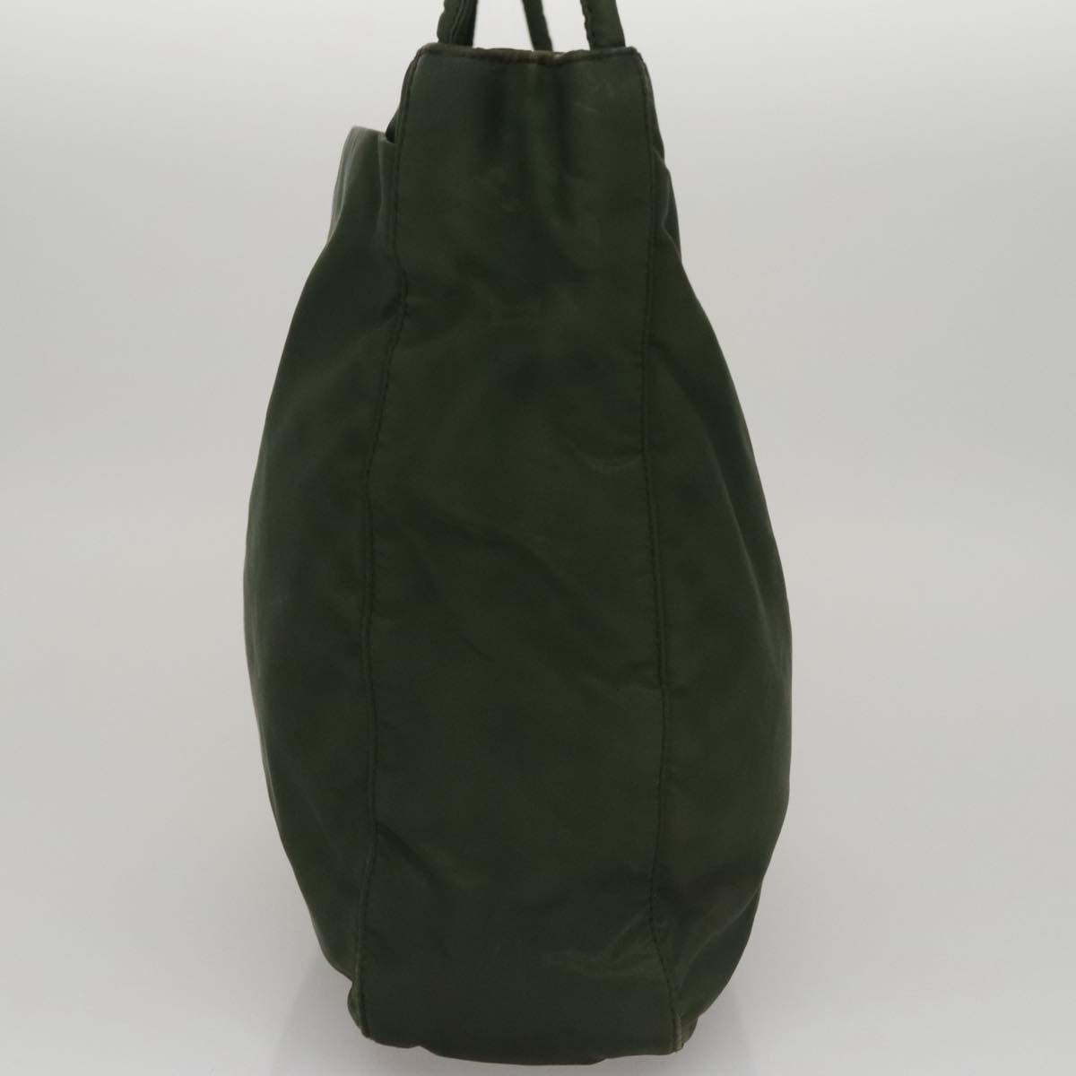 PRADA Shoulder Bag Nylon Khaki Auth 109706