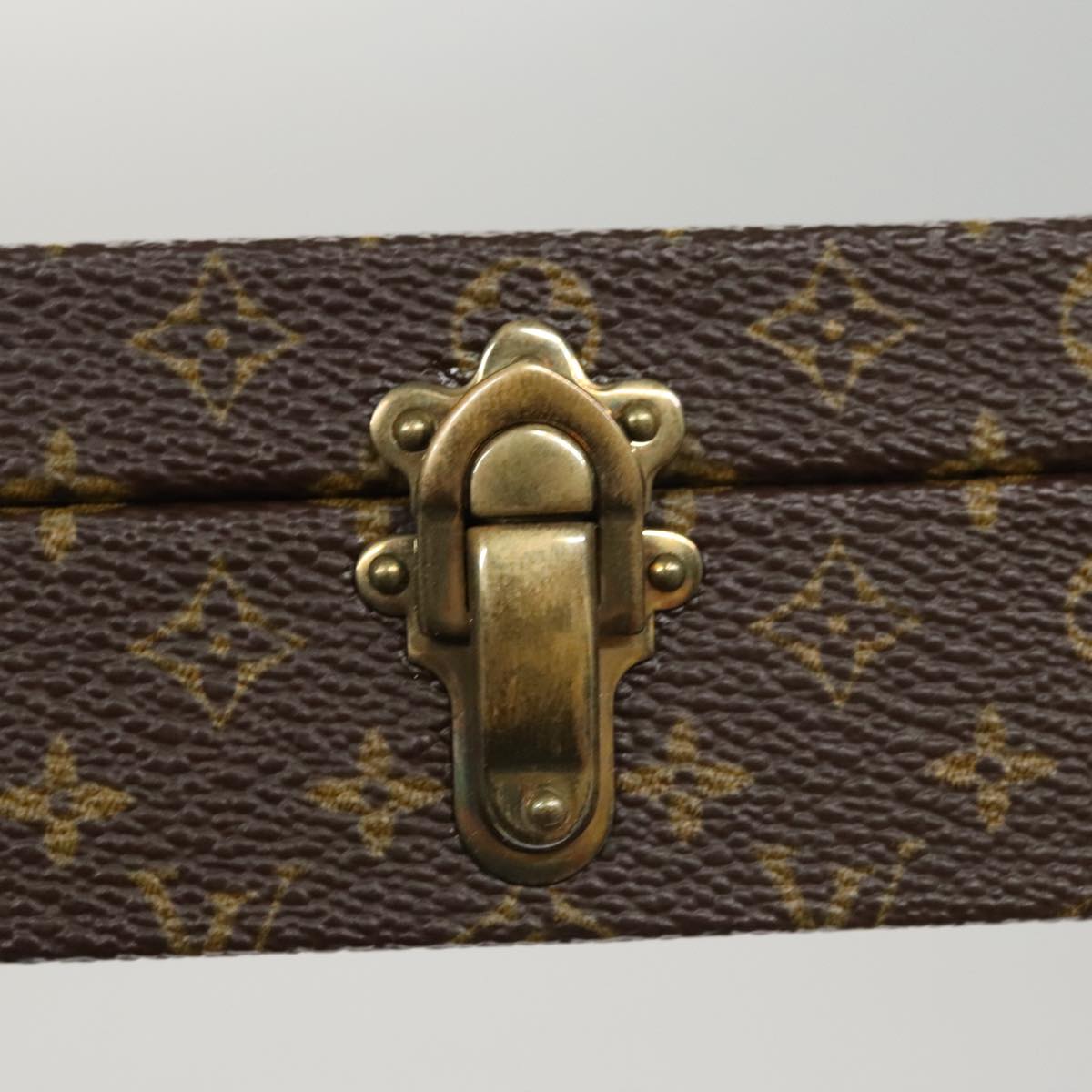 LOUIS VUITTON Monogram Accessory Case Jewelry Box LV Auth 109752SV