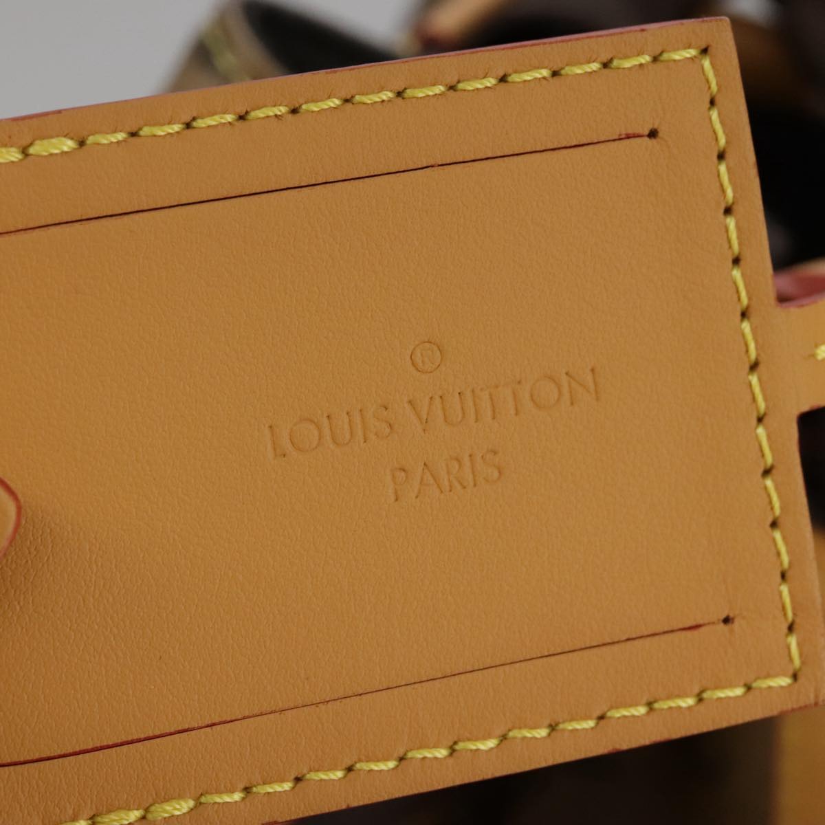 LOUIS VUITTON Monogram Stripe Randonnee messenger Shoulder M45968 Auth 109777A