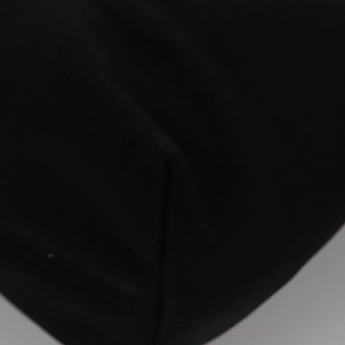 Salvatore Ferragamo Hand Bag Nylon Black Auth 109806