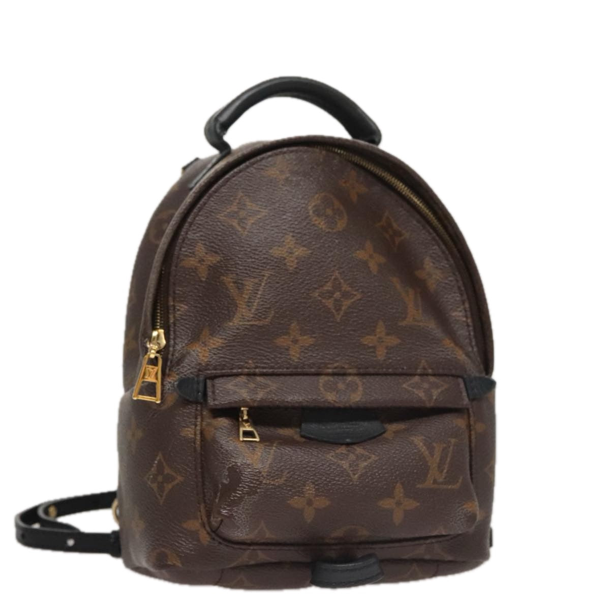 LOUIS VUITTON Monogram Palm Springs MINI Backpack M44873 LV Auth 109918