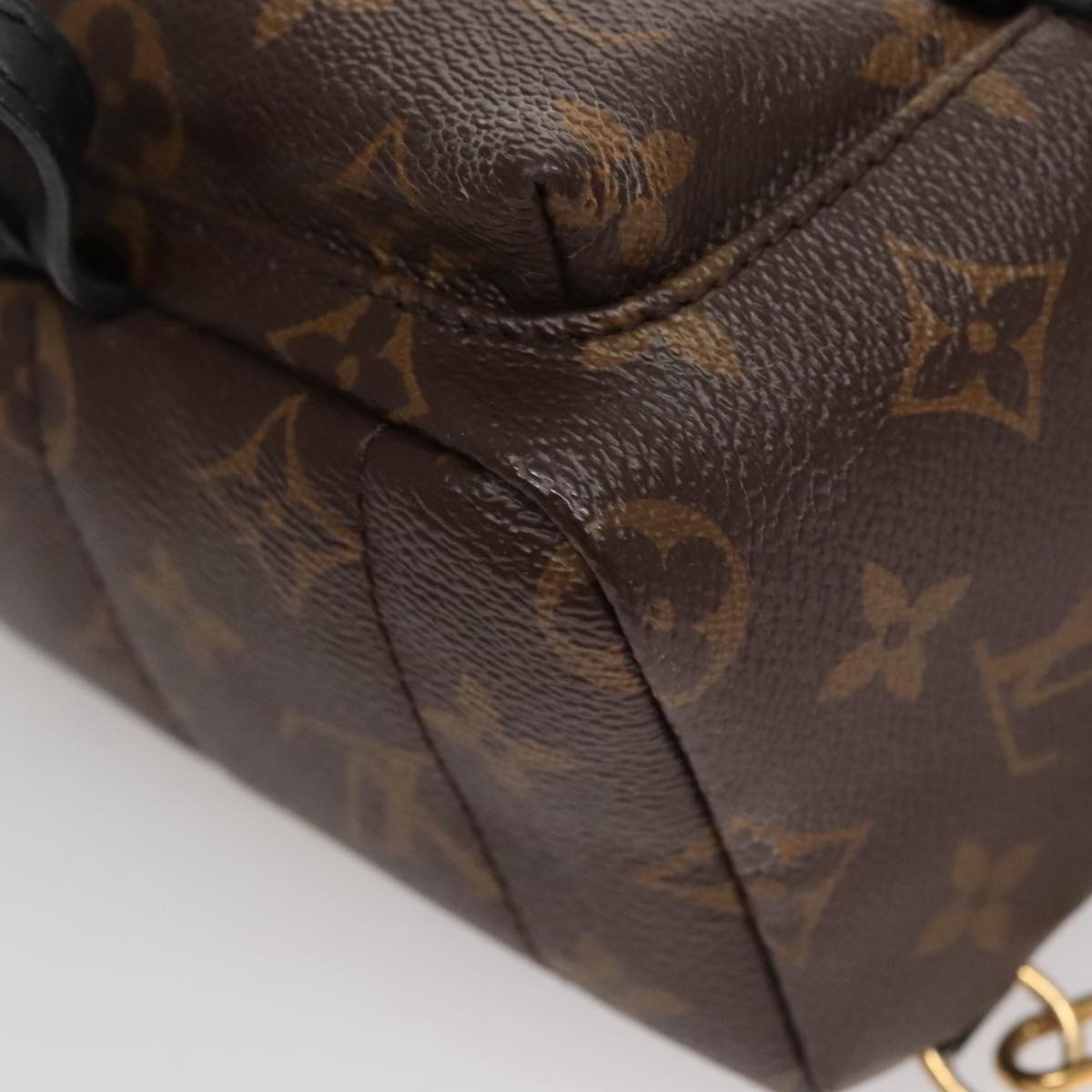 LOUIS VUITTON Monogram Palm Springs MINI Backpack M44873 LV Auth 109918