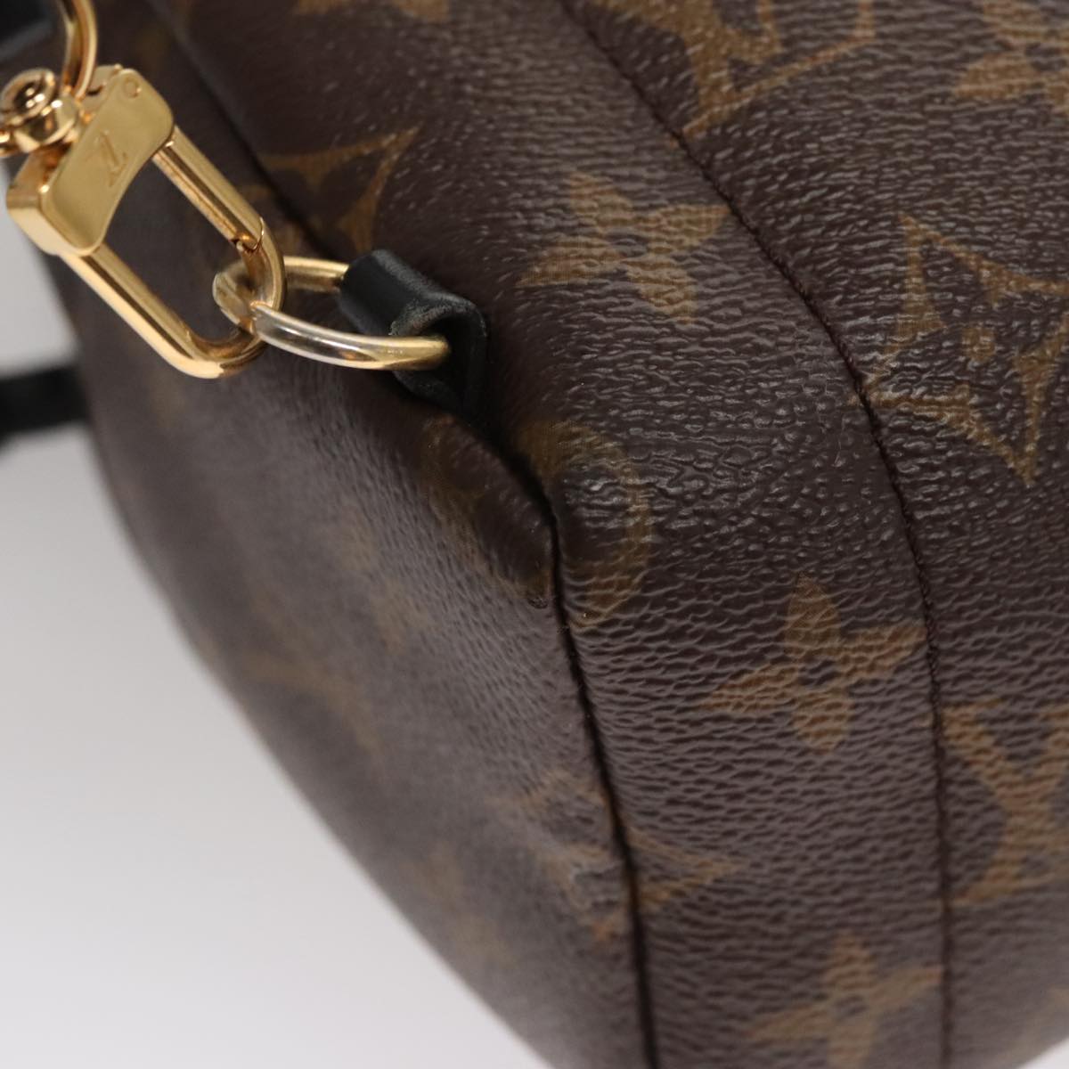 LOUIS VUITTON Monogram Palm Springs MINI Backpack M44873 LV Auth 109918