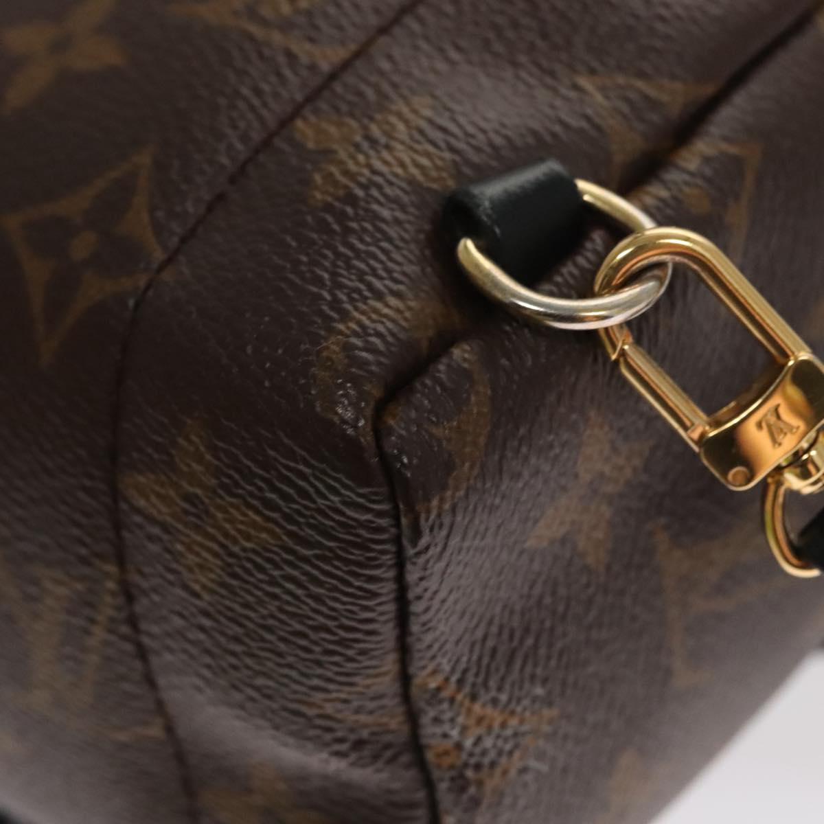 LOUIS VUITTON Monogram Palm Springs MINI Backpack M44873 LV Auth 109918