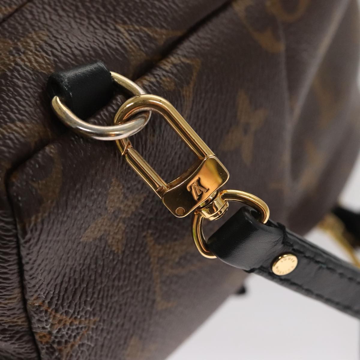 LOUIS VUITTON Monogram Palm Springs MINI Backpack M44873 LV Auth 109918