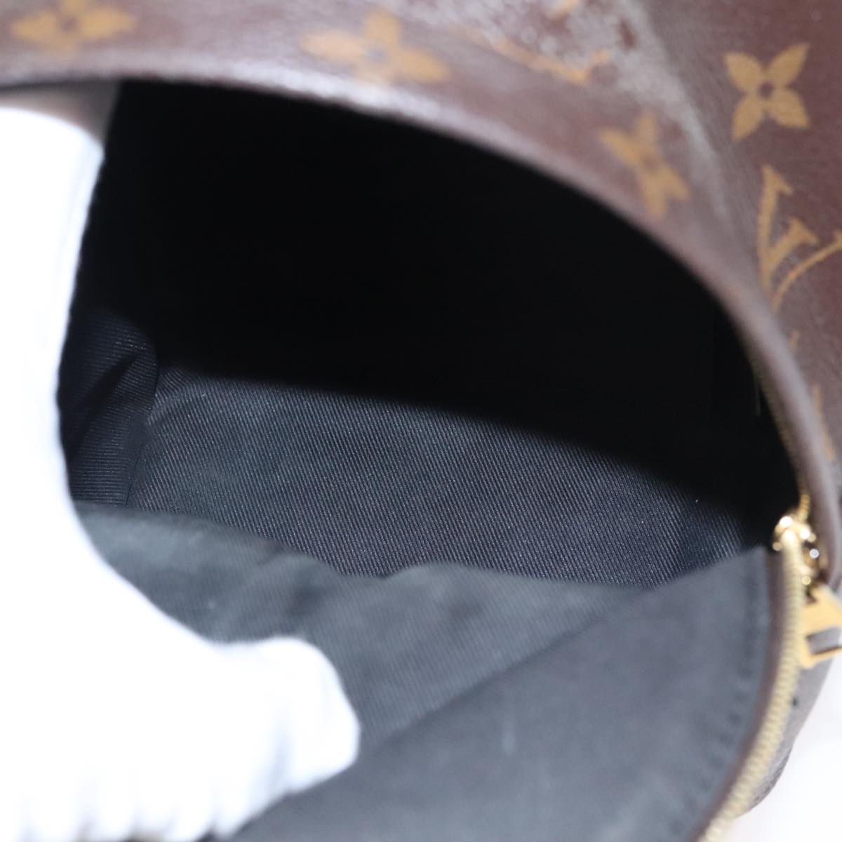 LOUIS VUITTON Monogram Palm Springs MINI Backpack M44873 LV Auth 109918