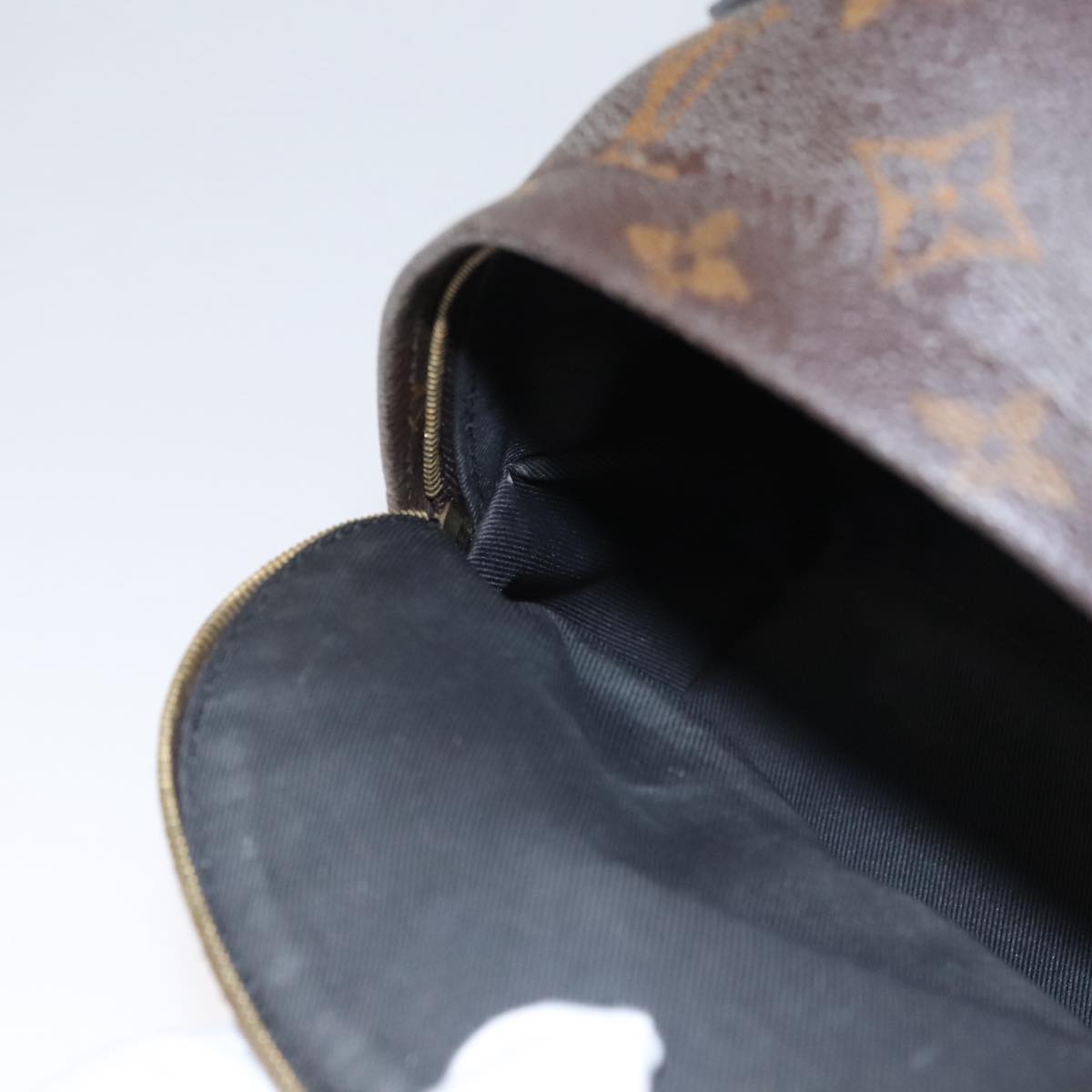 LOUIS VUITTON Monogram Palm Springs MINI Backpack M44873 LV Auth 109918