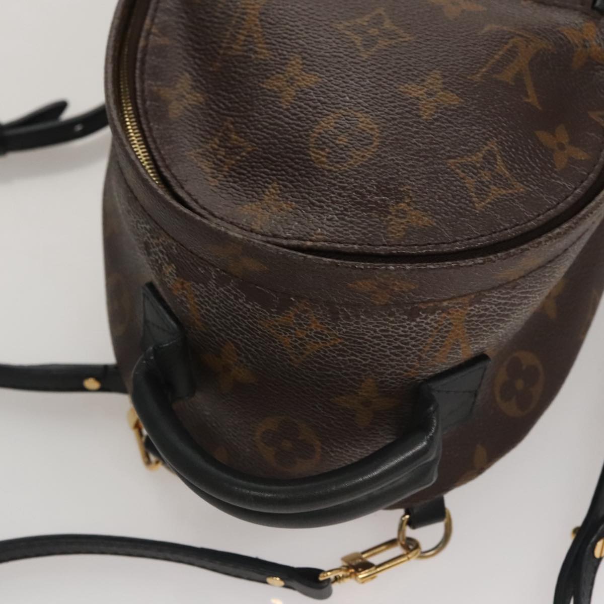LOUIS VUITTON Monogram Palm Springs MINI Backpack M44873 LV Auth 109918
