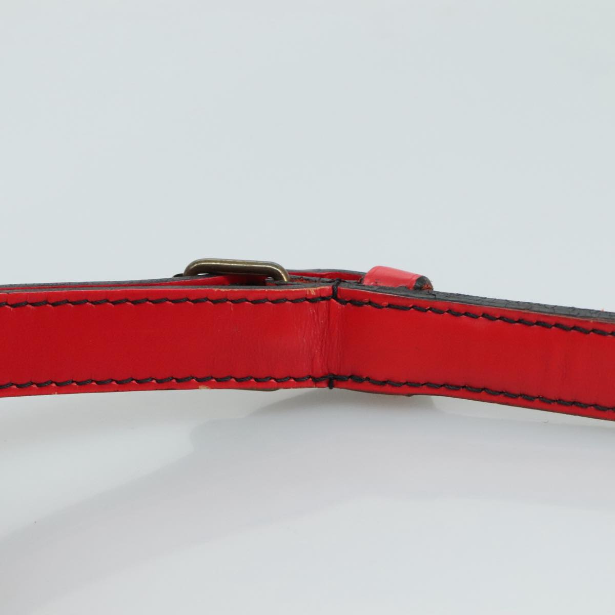 LOUIS VUITTON Epi Petit Noe Shoulder Bag Red M44107 LV Auth 109921
