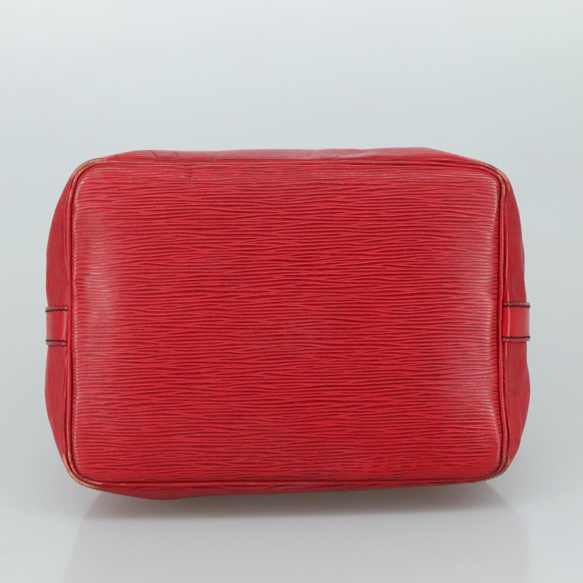 LOUIS VUITTON Epi Petit Noe Shoulder Bag Red M44107 LV Auth 109921