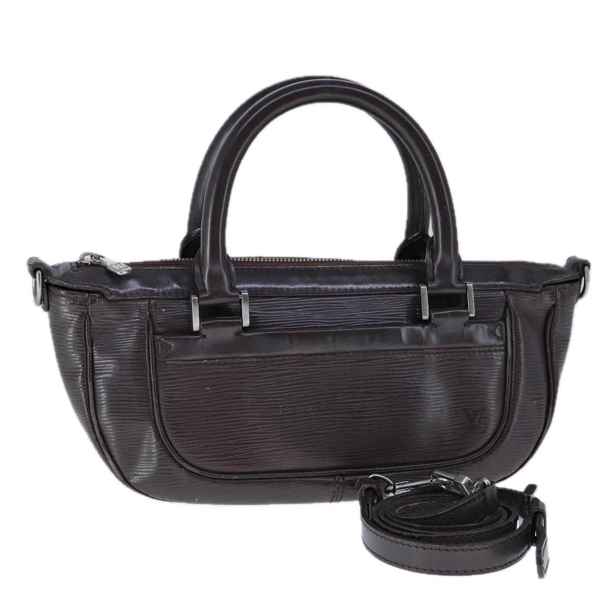 LOUIS VUITTON Epi Danura PM Hand Bag 2way Mocha M5891D LV Auth 109933