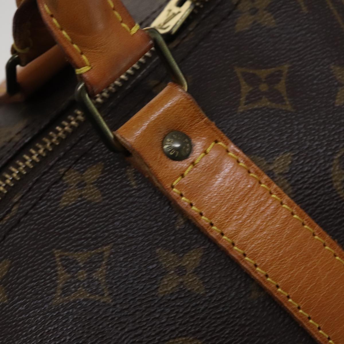 LOUIS VUITTON Monogram Keepall 60 Boston Bag M41422 LV Auth 109934