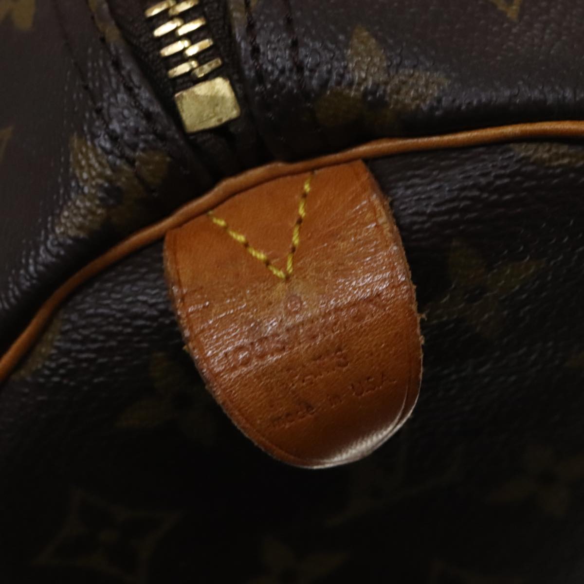 LOUIS VUITTON Monogram Keepall 60 Boston Bag M41422 LV Auth 109934