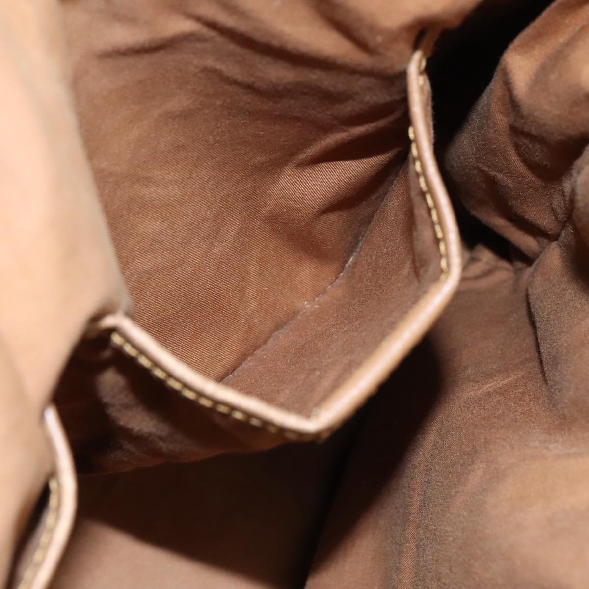 BURBERRY Nova Check Tote Bag PVC Leather 2way Beige Auth 109937