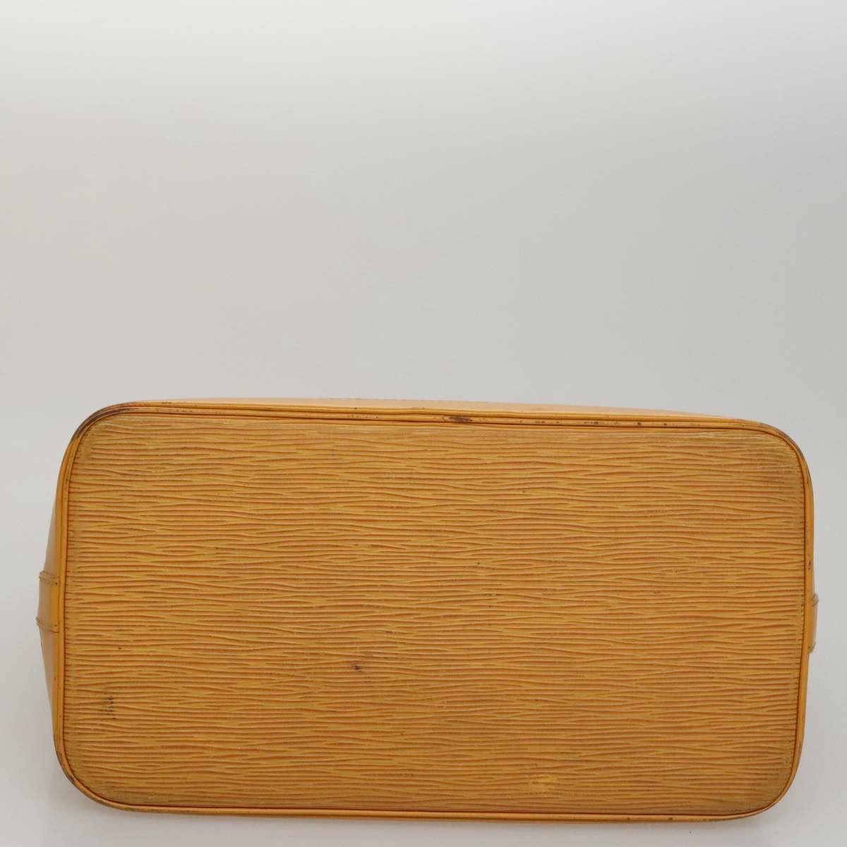 LOUIS VUITTON Epi Alma Hand Bag Yellow M52149 LV Auth 109963