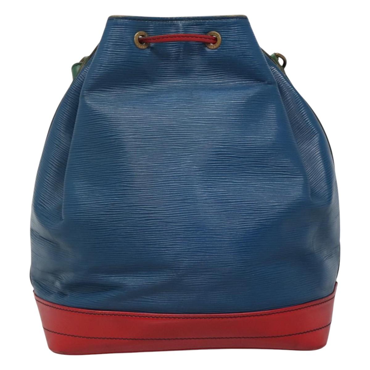 LOUIS VUITTON Epi Toriko Color Noe ShoulderBag Red Blue Green M44084 Auth 110066