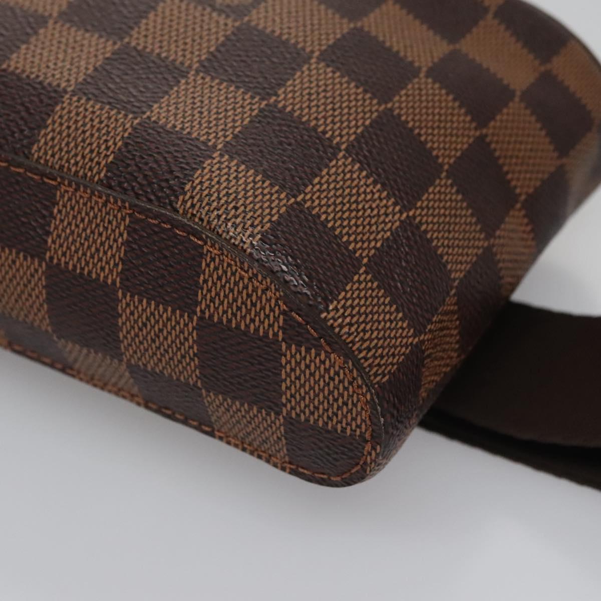 LOUIS VUITTON Damier Ebene Geronimos Shoulder Bag N51994 LV Auth 110110
