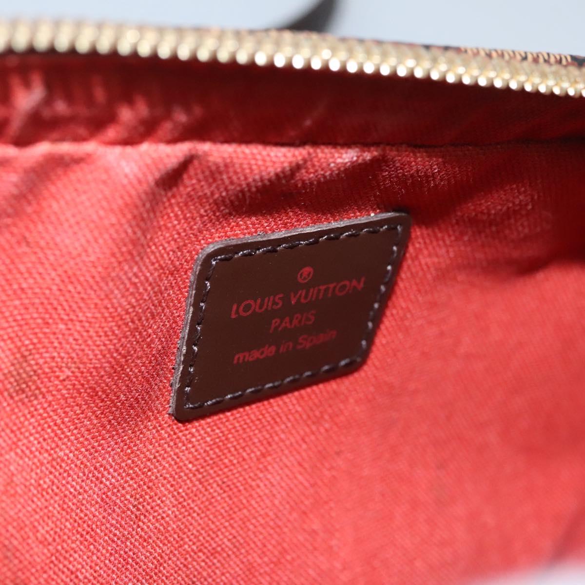 LOUIS VUITTON Damier Ebene Geronimos Shoulder Bag N51994 LV Auth 110110