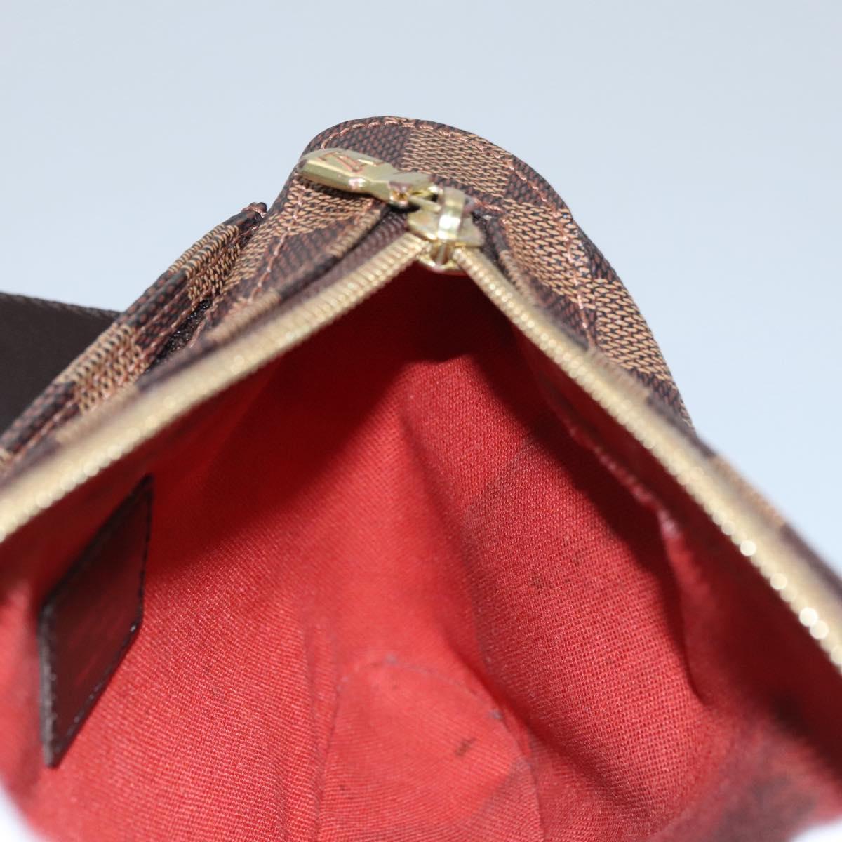 LOUIS VUITTON Damier Ebene Geronimos Shoulder Bag N51994 LV Auth 110110