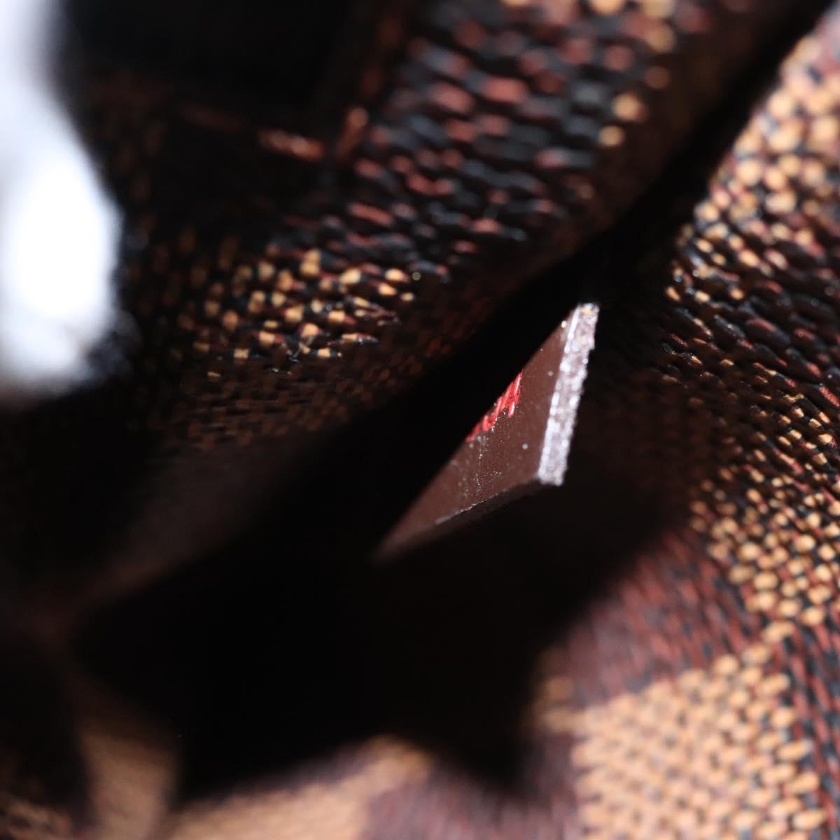 LOUIS VUITTON Damier Ebene Geronimos Shoulder Bag N51994 LV Auth 110110