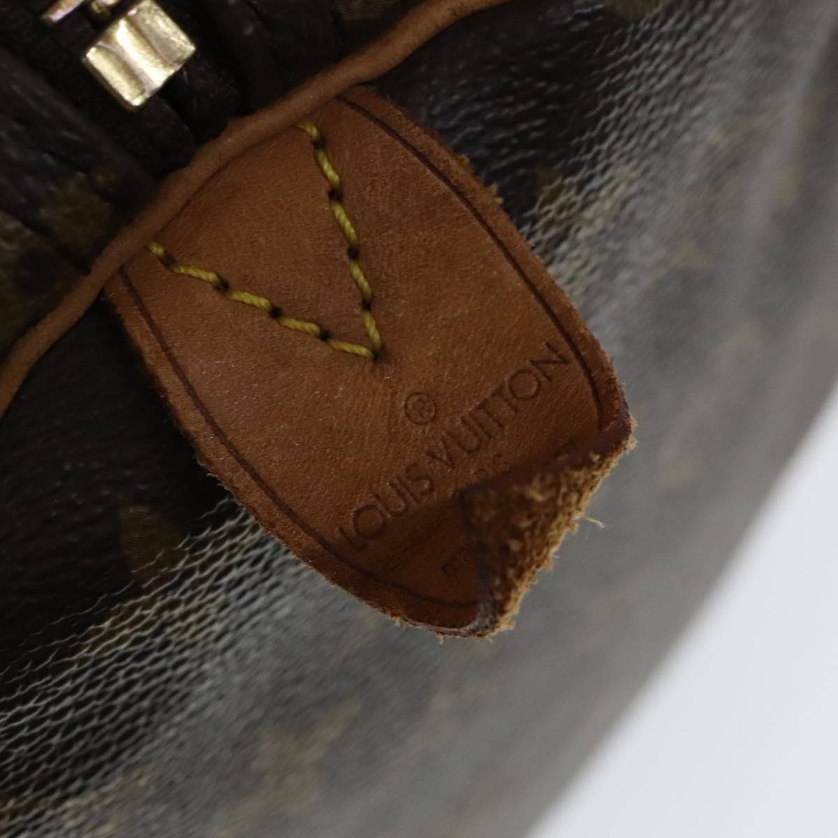 LOUIS VUITTON Monogram Keepall 60 Boston Bag M41422 LV Auth 110141