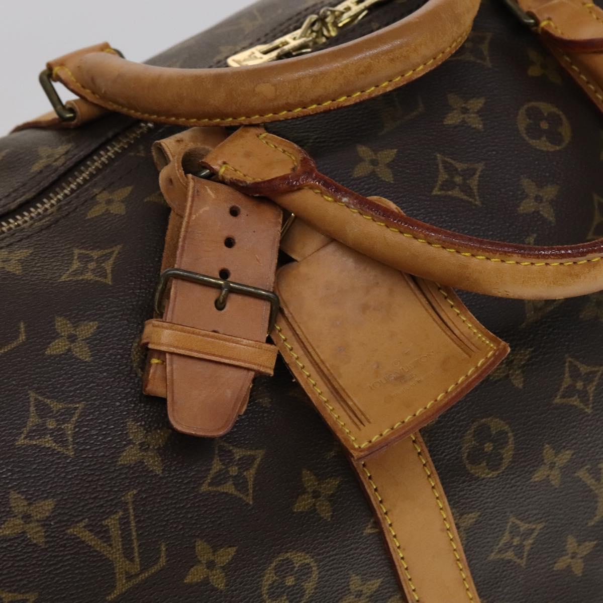LOUIS VUITTON Monogram Keepall 60 Boston Bag M41422 LV Auth 110141