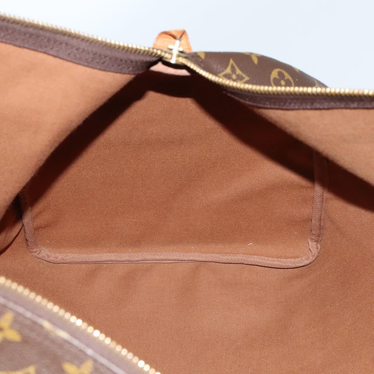 LOUIS VUITTON Monogram Keepall 60 Boston Bag M41422 LV Auth 110141