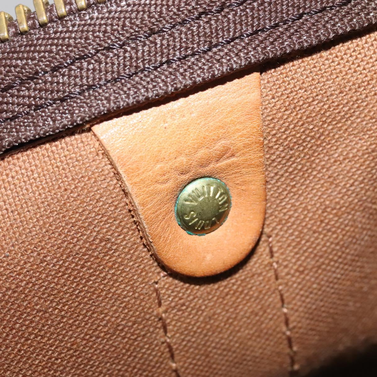 LOUIS VUITTON Monogram Keepall 60 Boston Bag M41422 LV Auth 110141