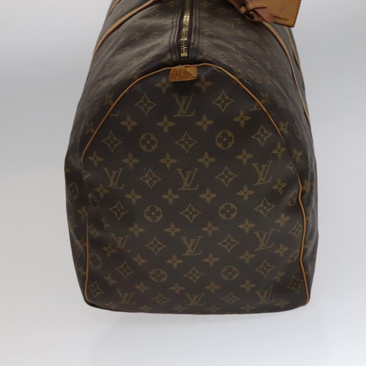 LOUIS VUITTON Monogram Keepall 60 Boston Bag M41422 LV Auth 110141
