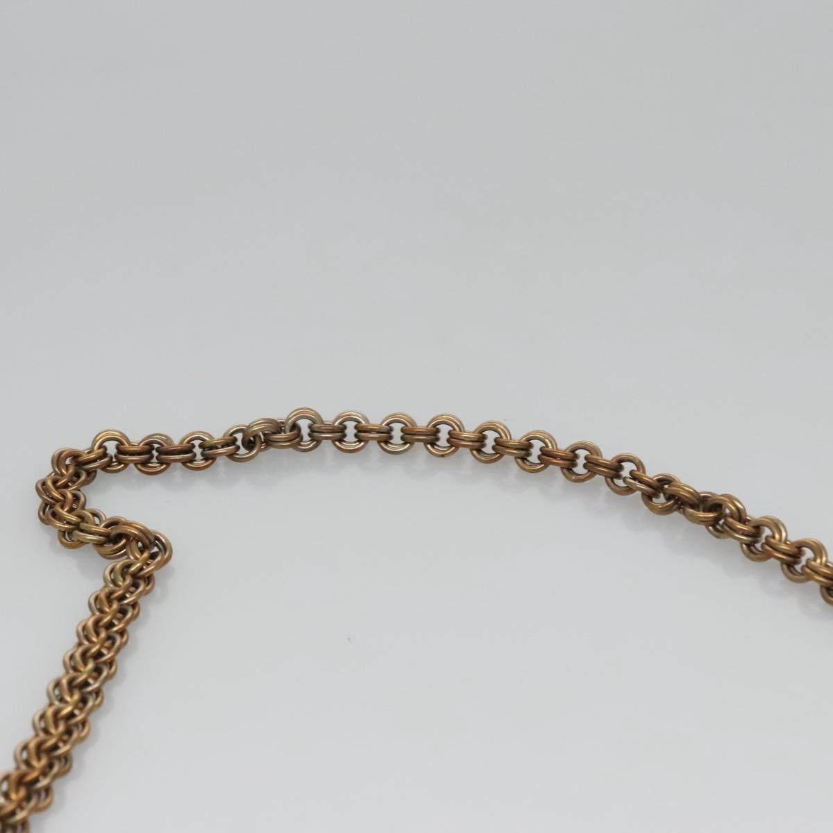 PRADA Chain Shoulder Bag Leather Purple Auth 110200