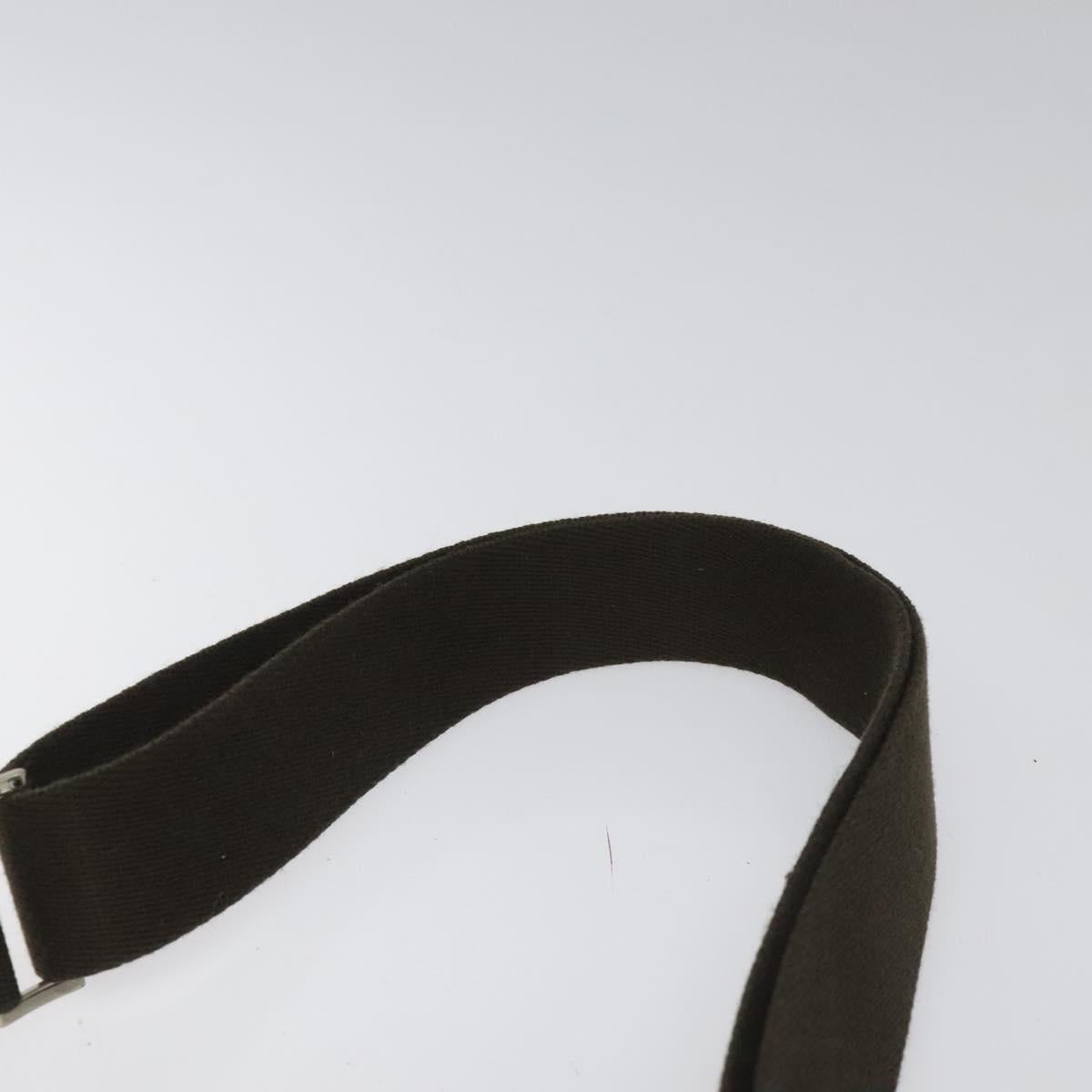 BURBERRY Nova Check Shoulder Bag Canvas Beige Auth 110227