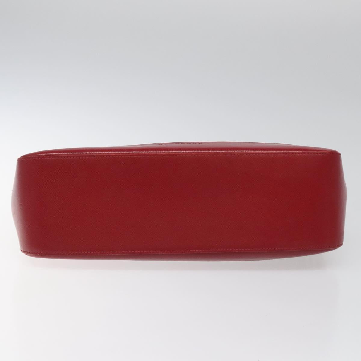 BURBERRY Nova Check Hand Bag Canvas Beige Auth 110238