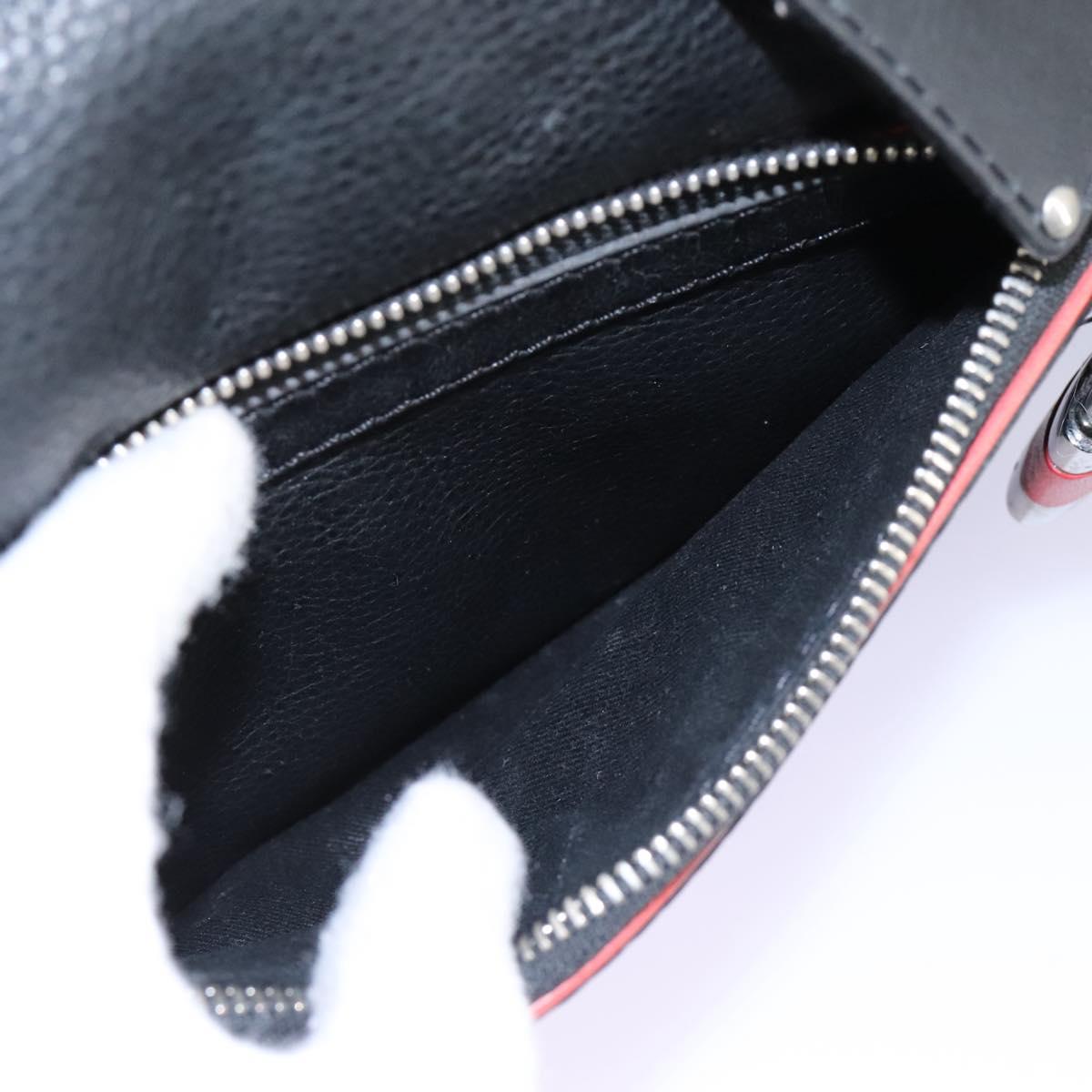 Chloe Hand Bag Leather Black Auth 110305