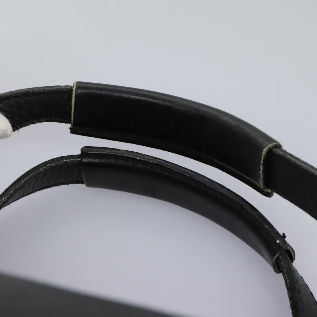 Chloe Hand Bag Leather Black Auth 110305