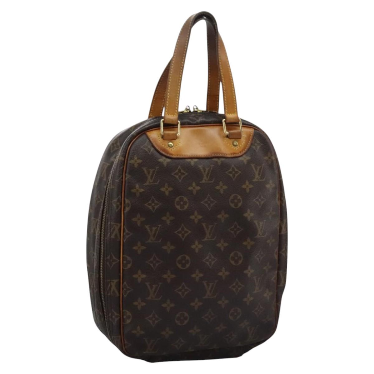 LOUIS VUITTON Monogram Excursion Hand Bag M41450 LV Auth 110405