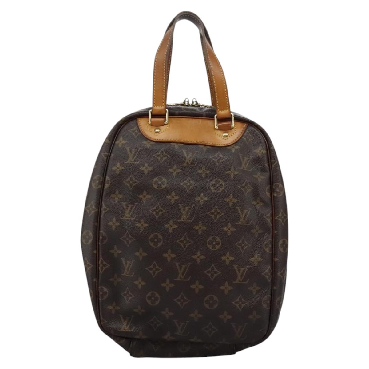 LOUIS VUITTON Monogram Excursion Hand Bag M41450 LV Auth 110405