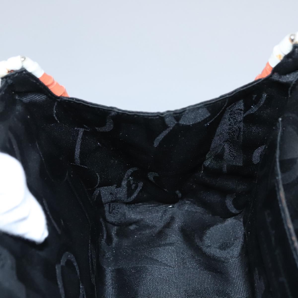 Salvatore Ferragamo Gancini Hand Bag Leather Multicolor Auth 110491AV