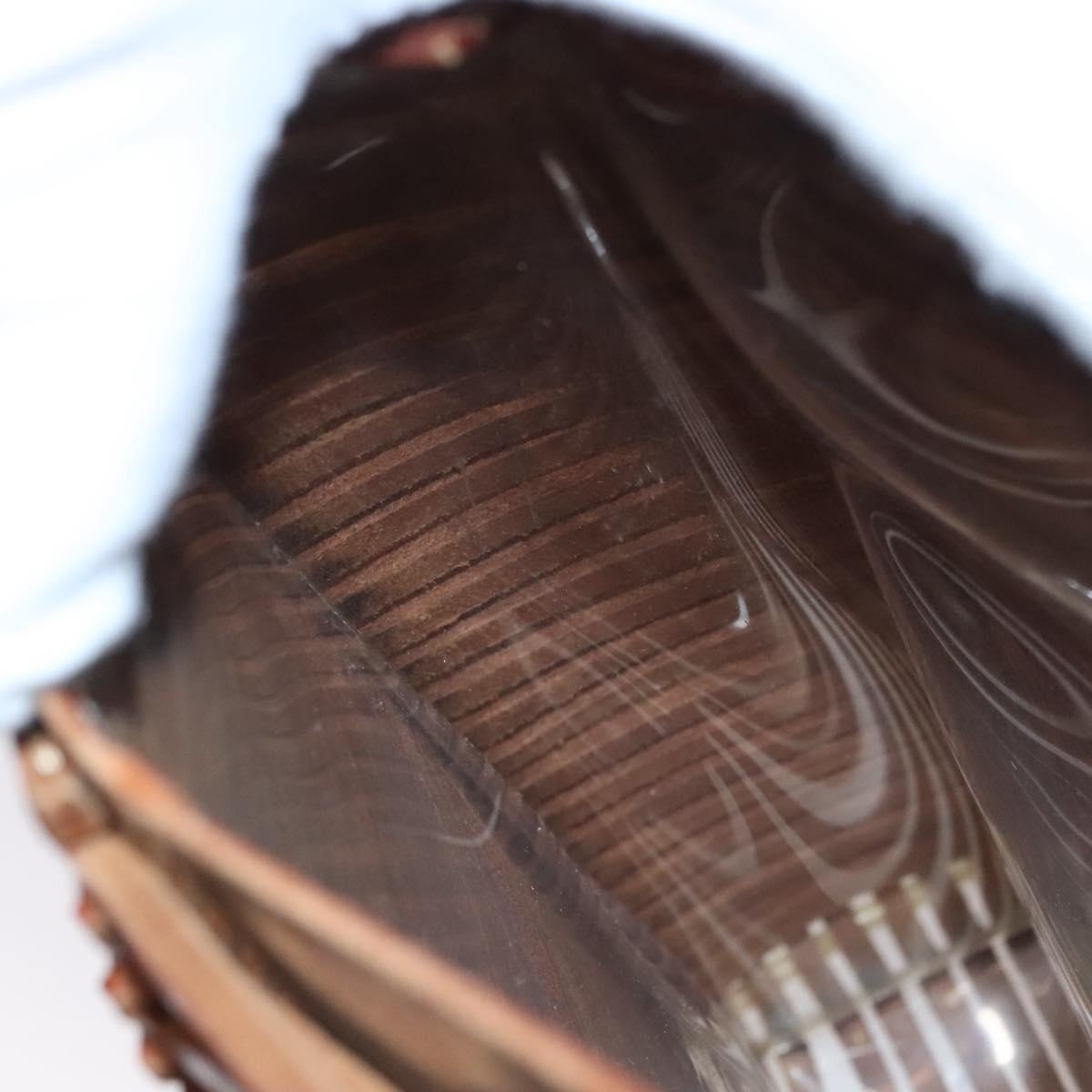 Salvatore Ferragamo Shoulder Bag Leather Brown Auth 110497