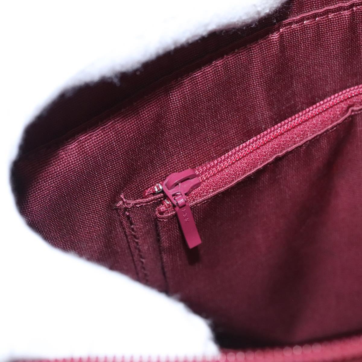 BURBERRY Nova Check Tote Bag Canvas Leather Beige Red gold Auth 110498