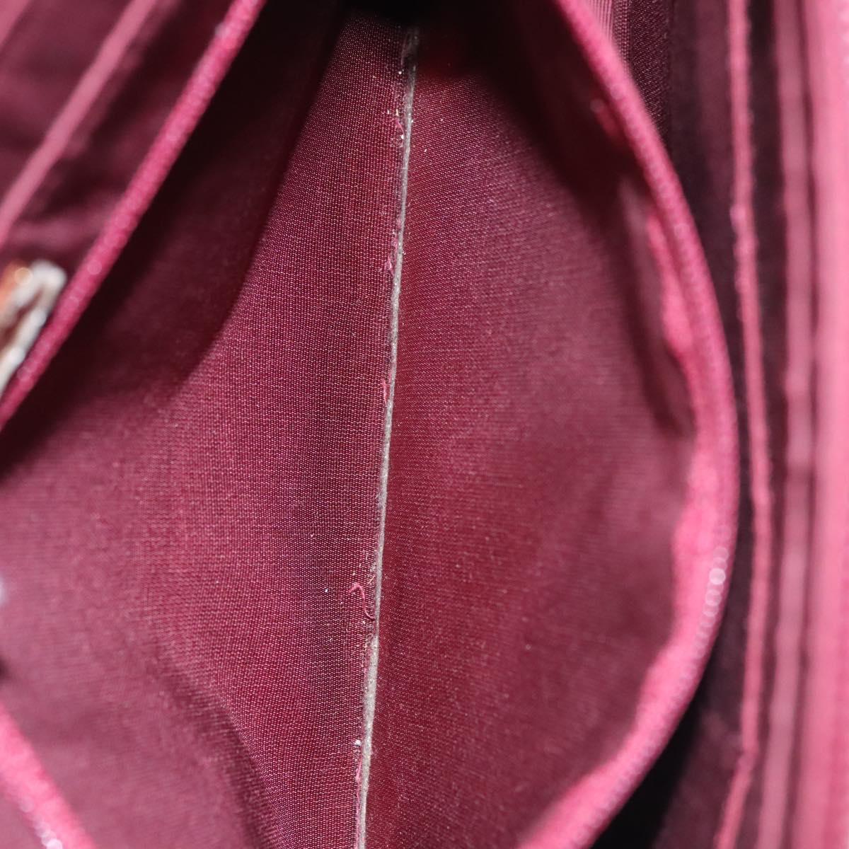 BURBERRY Nova Check Tote Bag Canvas Leather Beige Red gold Auth 110498