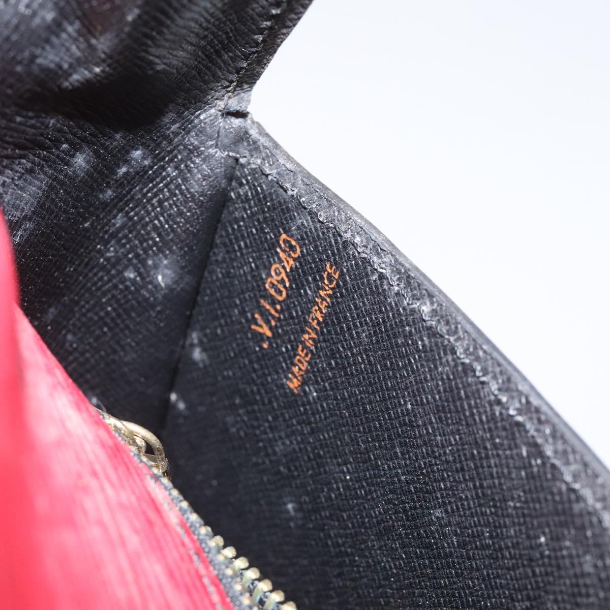 LOUIS VUITTON Epi Saint Cloud GM Shoulder Bag Red M52197 LV Auth 110514