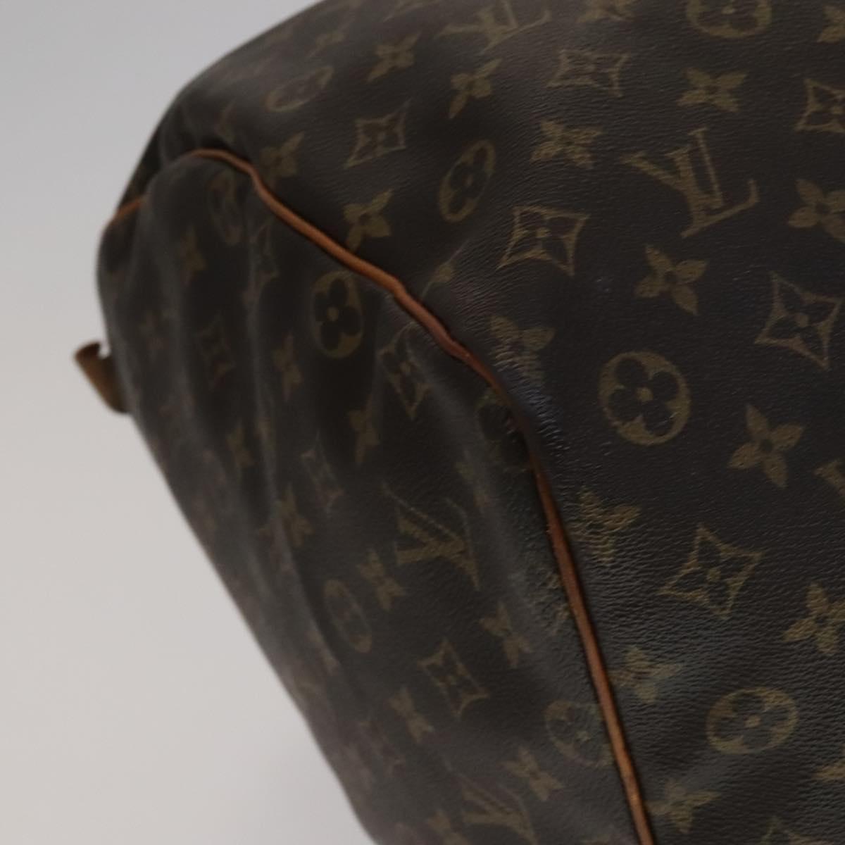 LOUIS VUITTON Monogram Keepall 60 Boston Bag M41422 LV Auth 110530