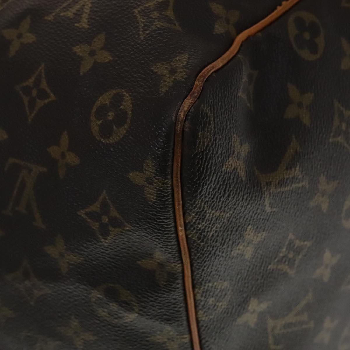 LOUIS VUITTON Monogram Keepall 60 Boston Bag M41422 LV Auth 110530