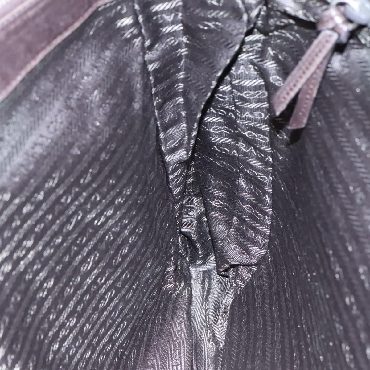 PRADA Tote Bag Nylon Green Auth 110543