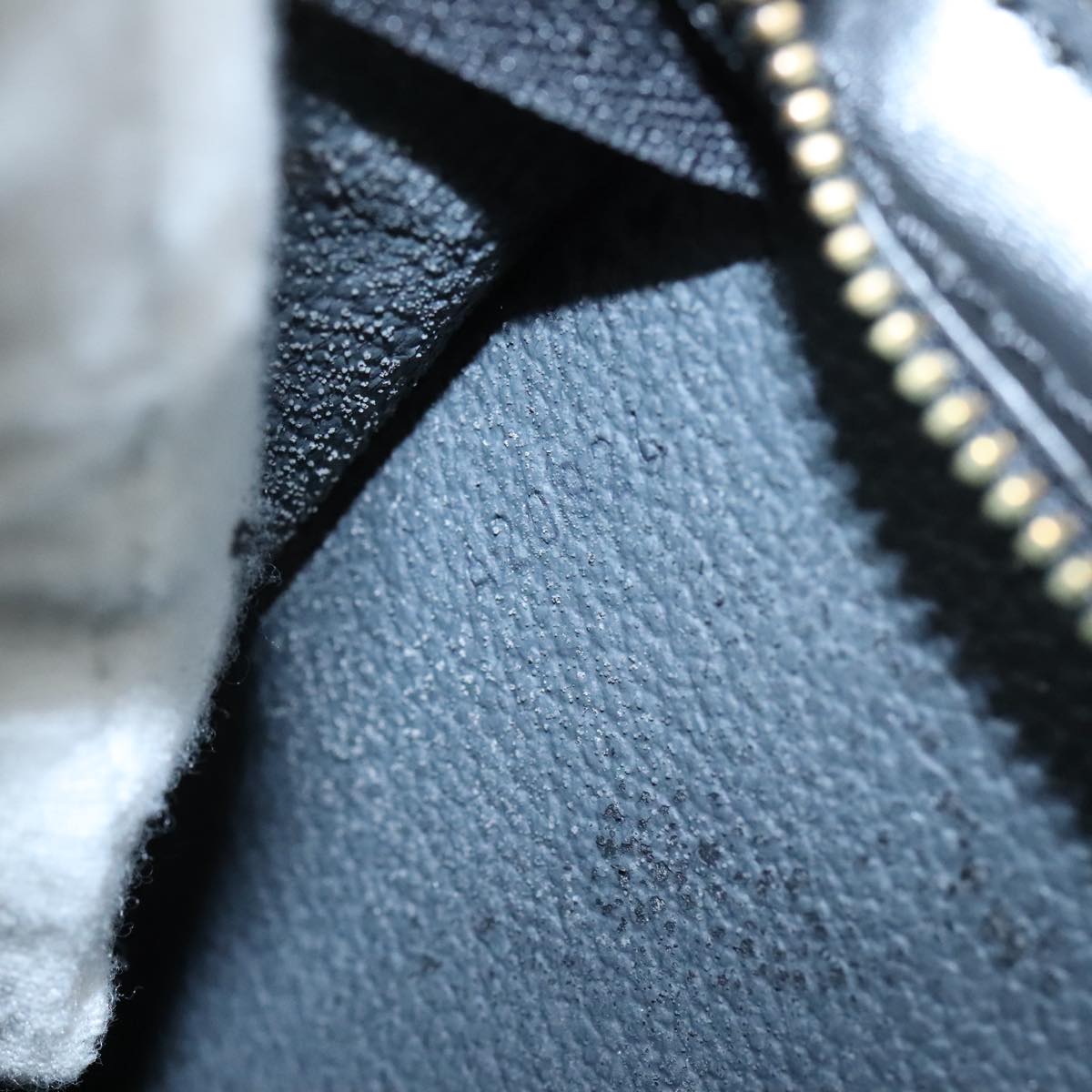 LOUIS VUITTON Epi Trousse Crete Pouch Black M48402 LV Auth 110654