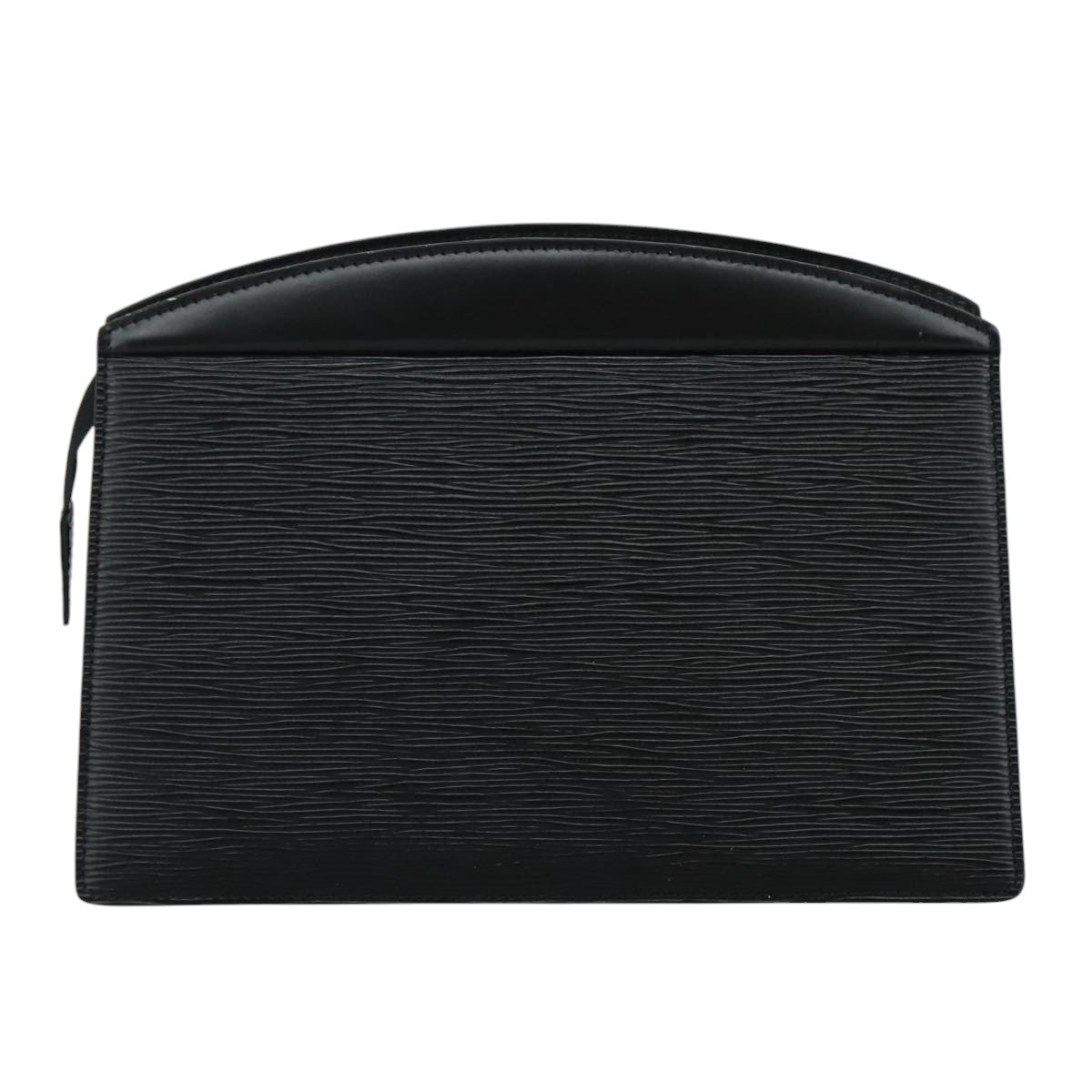 LOUIS VUITTON Epi Trousse Crete Pouch Black M48402 LV Auth 110654
