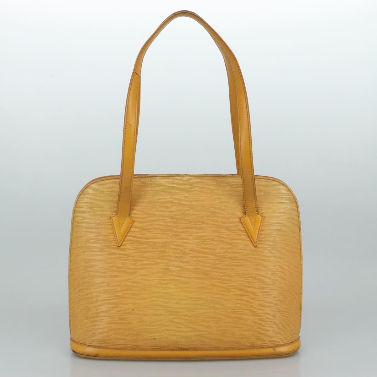 LOUIS VUITTON Epi Lussac Shoulder Bag Yellow M52289 LV Auth 110657