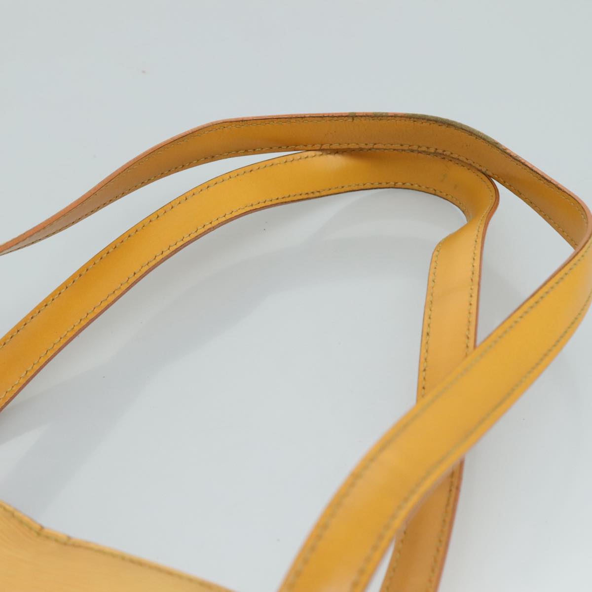 LOUIS VUITTON Epi Lussac Shoulder Bag Yellow M52289 LV Auth 110657