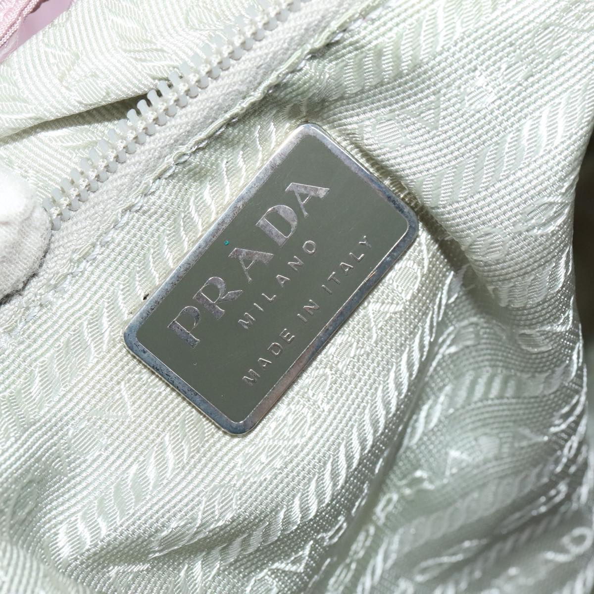 PRADA Backpack Nylon Pink Auth 110692