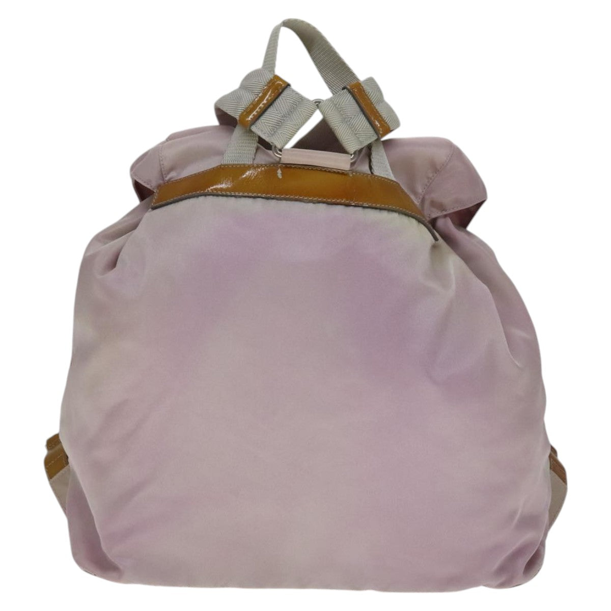 PRADA Backpack Nylon Pink Auth 110692